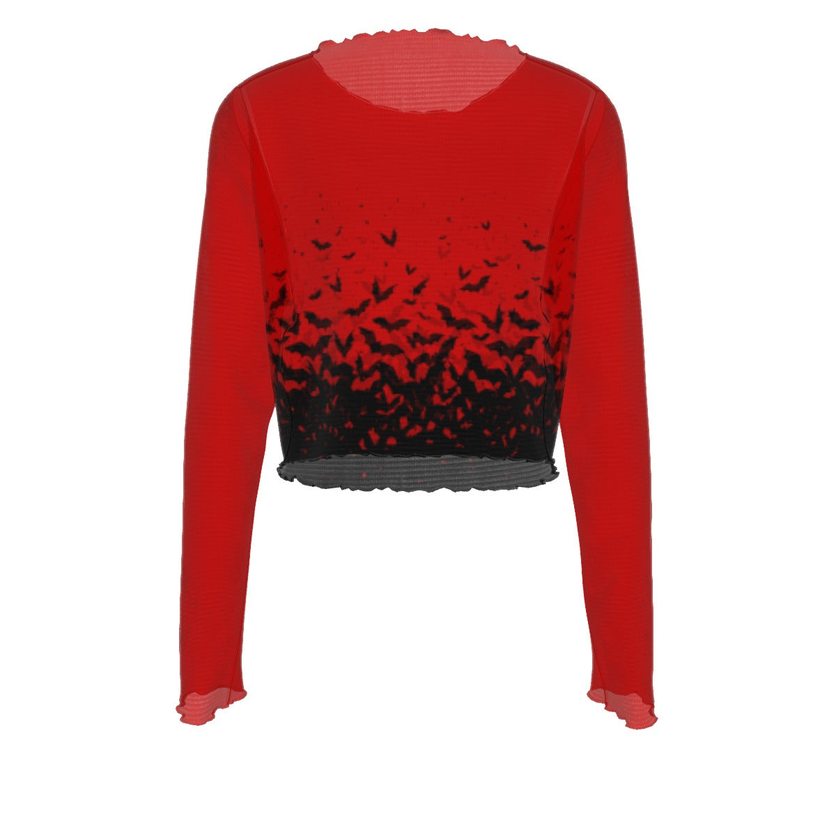 Vamp Mesh Long Sleeves T-shirt