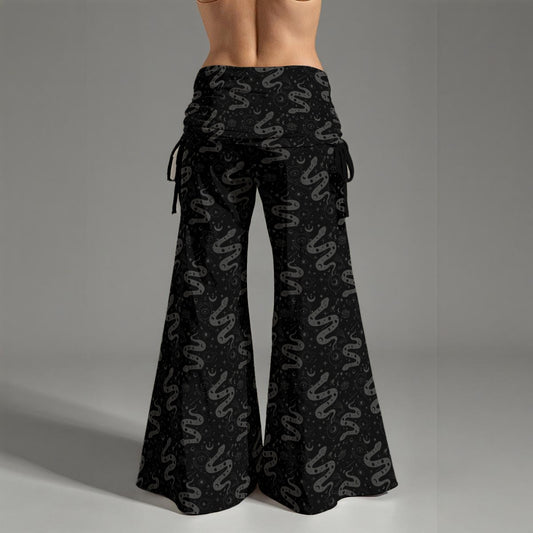 Serpent Magick High Waist Wide Leg Pants