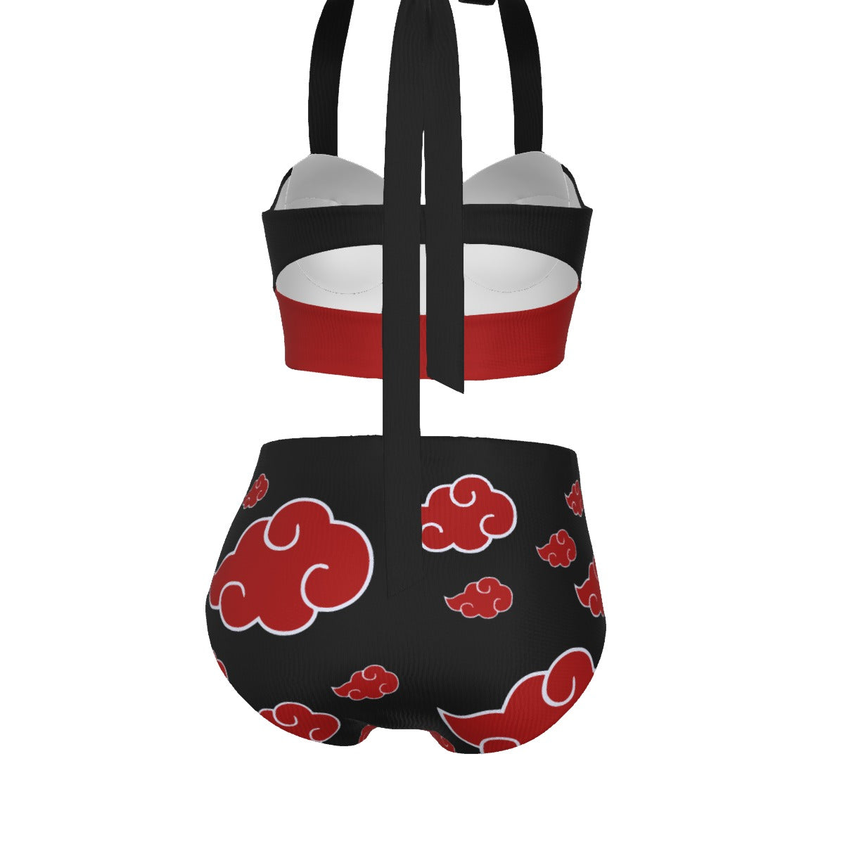 Red Cloud Pinup Vintage Swimsuit Set