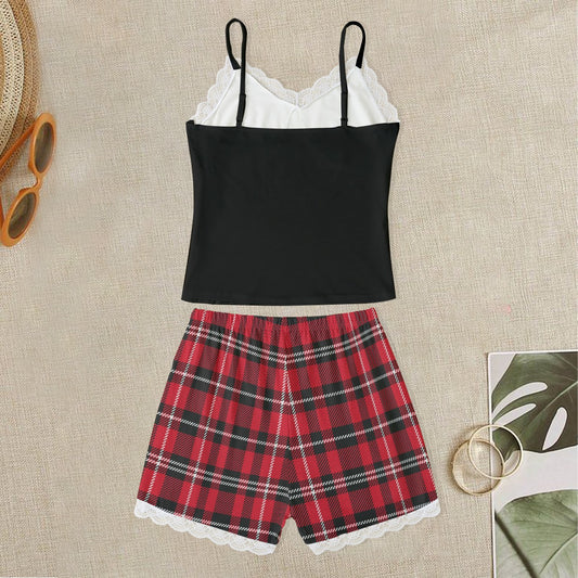 Live Deliciously Cami With Lace Edge