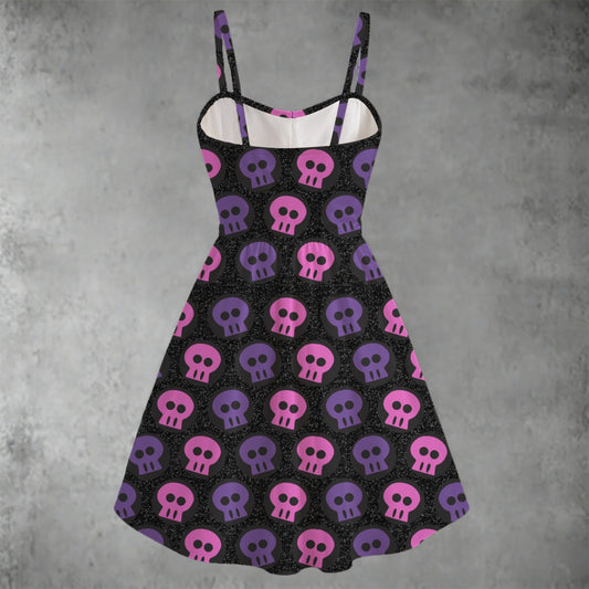 Skull Kandy Spaghetti Strap Dress