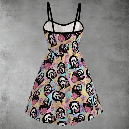 Scream for Me Spaghetti Strap Dress