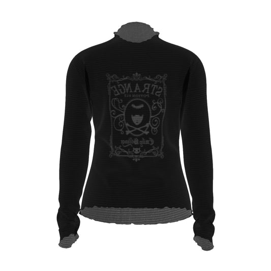 Emily is Strange Mesh Long Sleeve Top