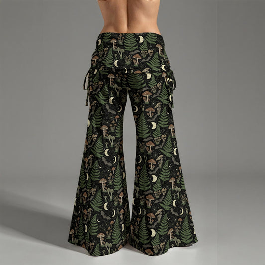 Fern Gully High Waist Wide Leg Pants