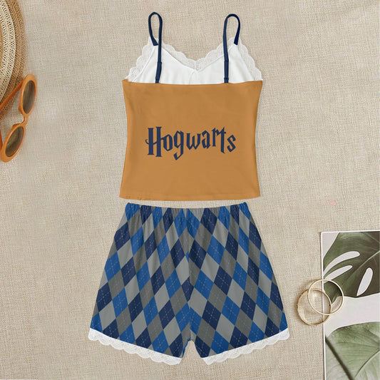 Ravenclaw Cami With Lace Edge