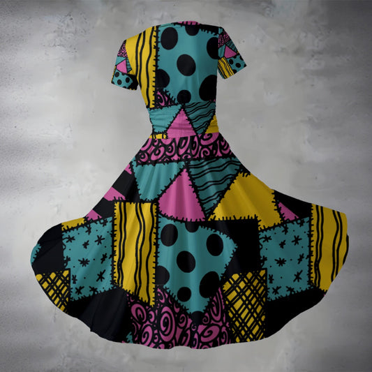 Sally V Neck Midi Dress
