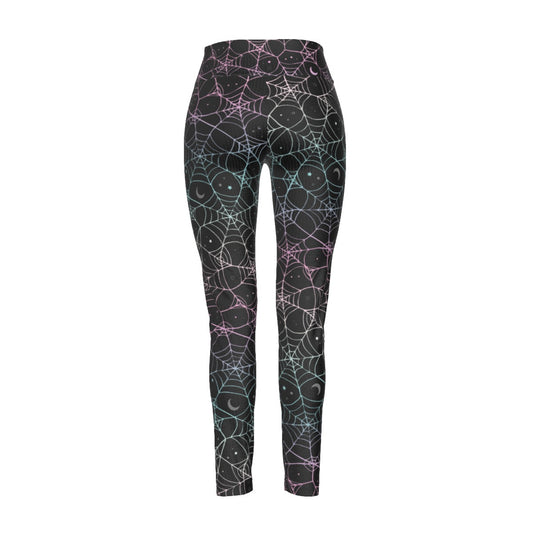 Pastel Web High Waist Leggings