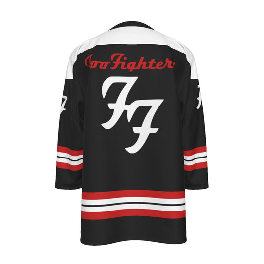 Foo Fighters Unisex V-neck Hockey Jersey