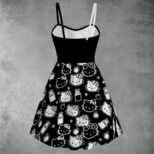 Kitty Galore Spaghetti Strap Dress