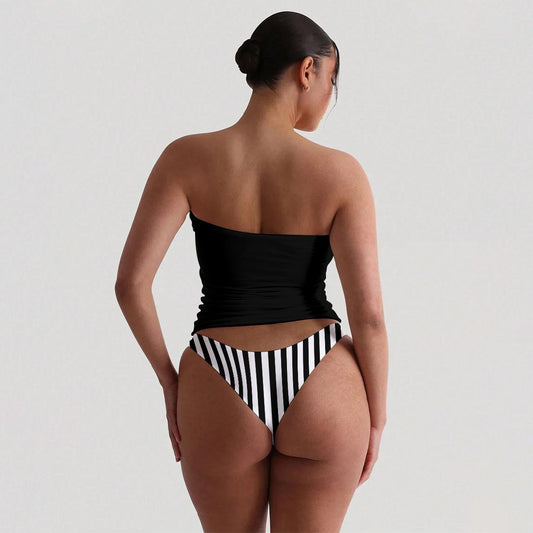 Strange & Unusual Strapless Tube Top Set