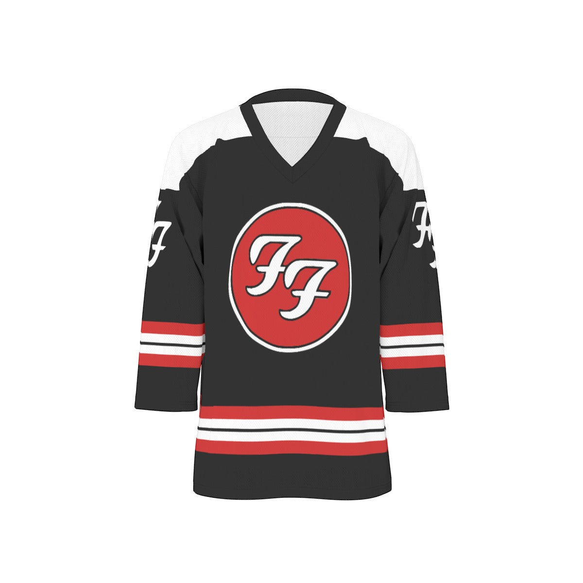 Foo Fighters Unisex V-neck Hockey Jersey