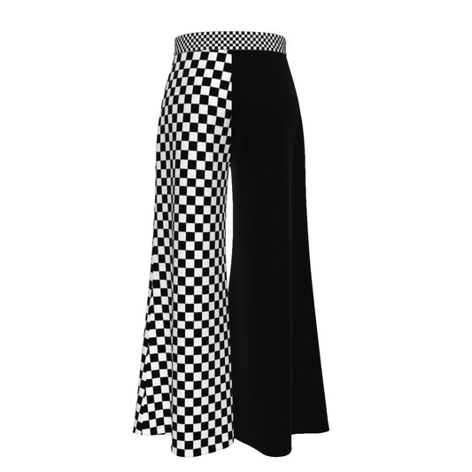 Wicked Games High Waist Wide Leg Trousers