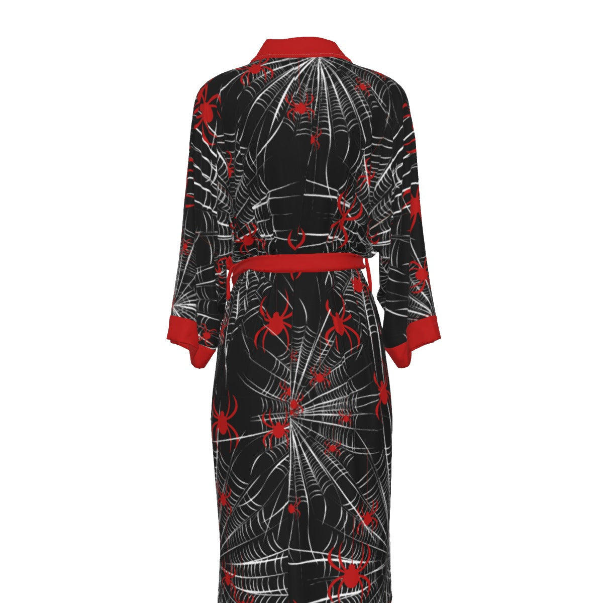 The Widow Women's Satin Kimono Robe