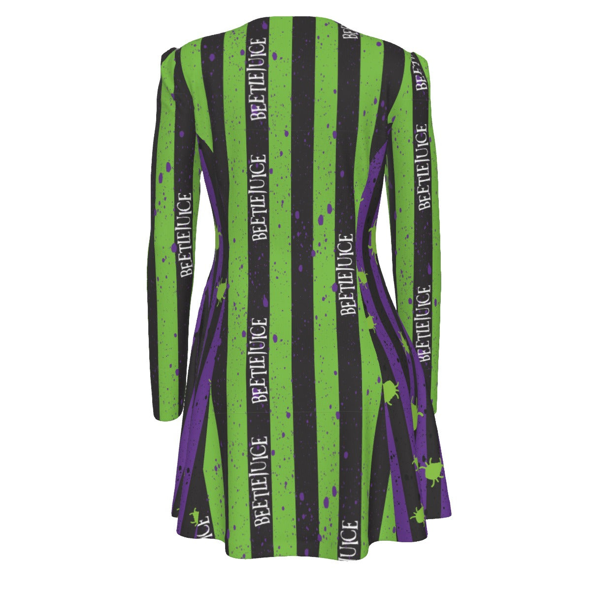 Beetlejuice, Beetlejuice, Beetlejuice Pleated Dress