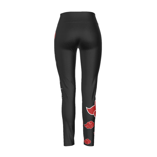 Red Cloud High Waist Leggings