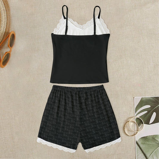 DarkO Cami With Lace Edge