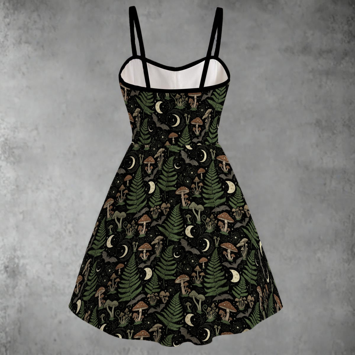 Fern Gully Spaghetti Strap Dress