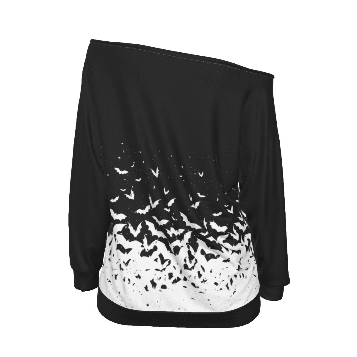 Release the Bats Oversized Off-Shoulder Sweatshirt