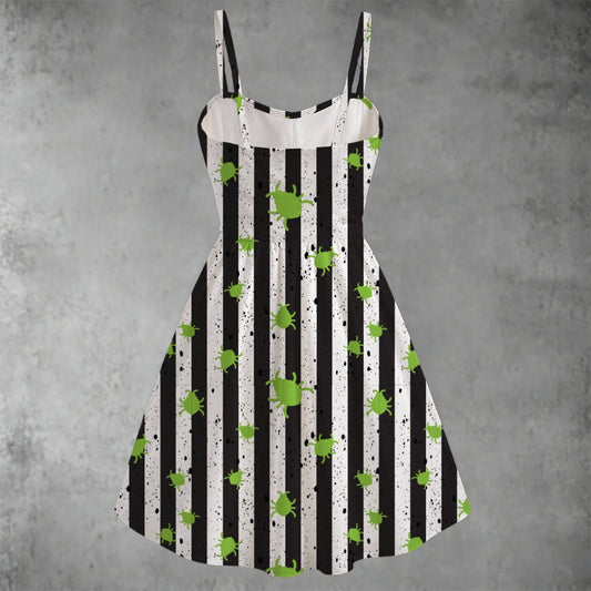 Beetleguise Spaghetti Strap Dress
