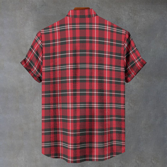 Cain Stand Collar Shirt