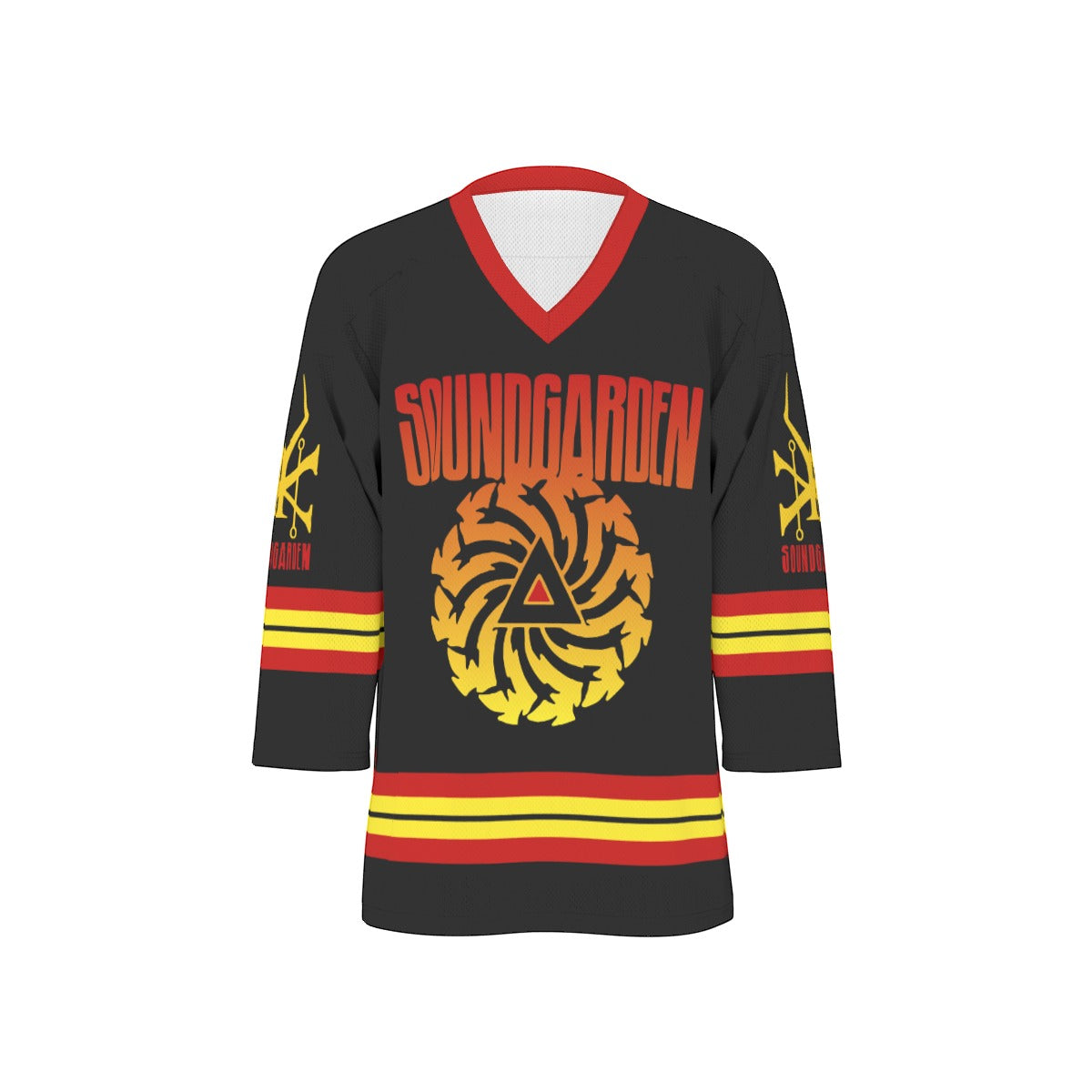 Soundgarden Unisex V-neck Hockey Jersey