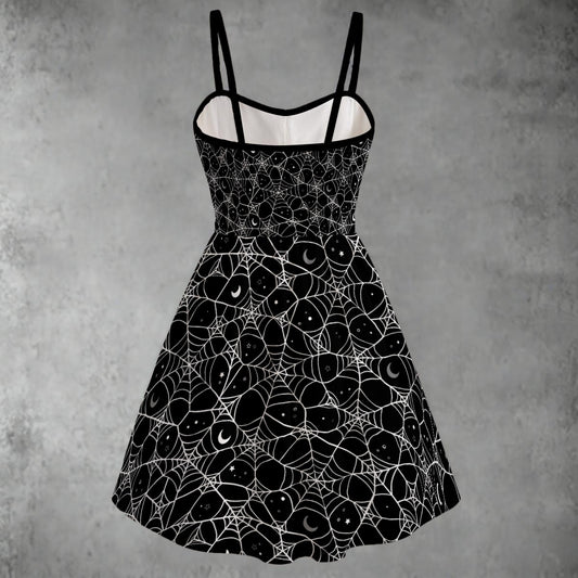 Cosmic Web Spaghetti Strap Dress