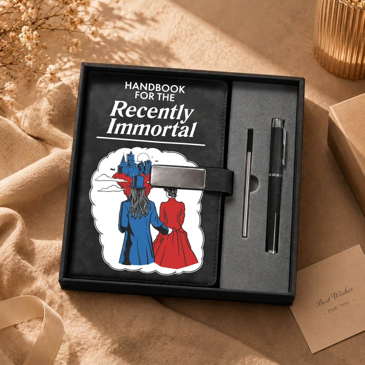 Recently Immortal Notebook Gift Set with Metal Pen