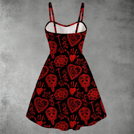 Bloody Valentine Spaghetti Strap Dress