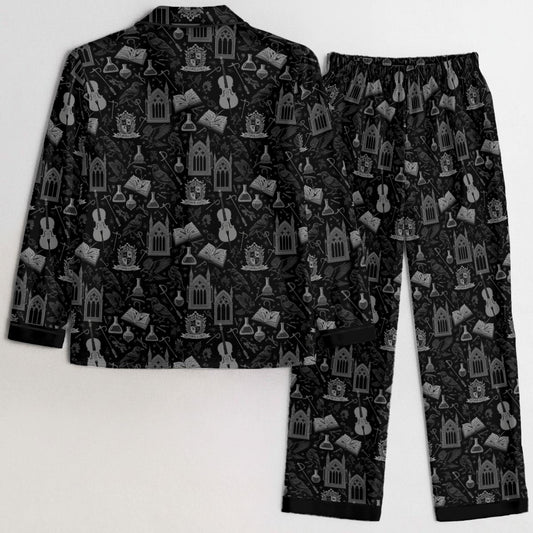 Nevermore Women's Satin Pajama Set