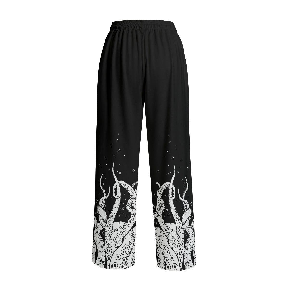 Kraken Unisex Wide Leg Pants