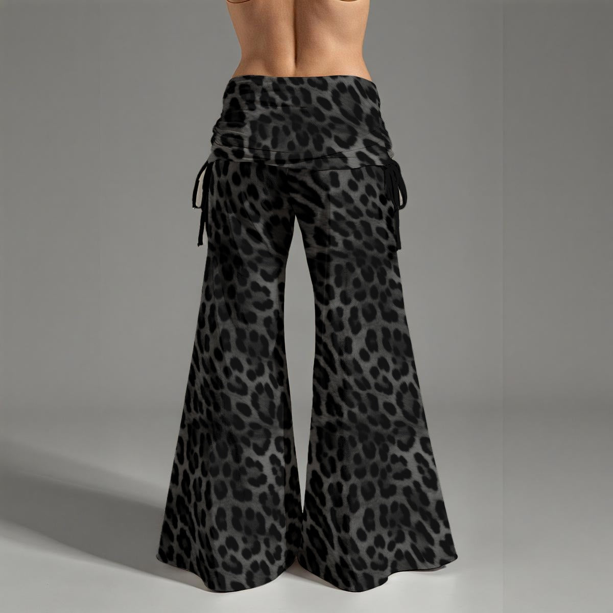 Pussy Galore High Waist Wide Leg Pants