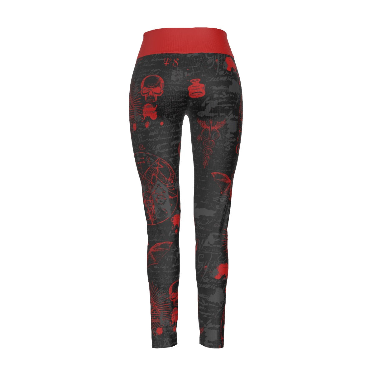 Red Dawn High Waist Leggings