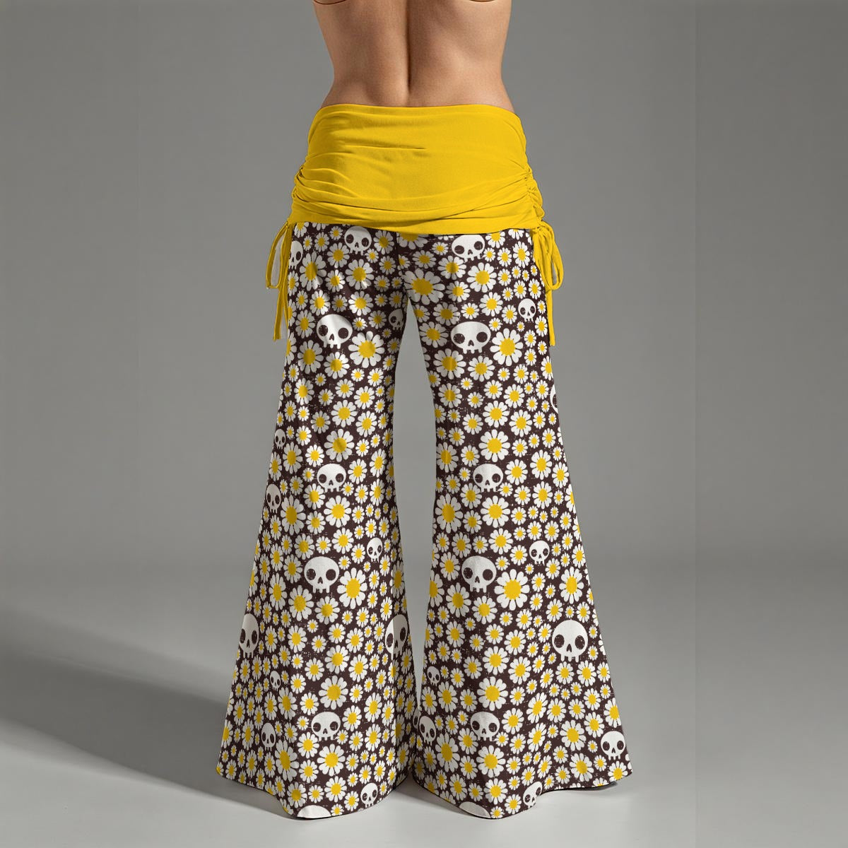 No Daisy High Waist Wide Leg Pants