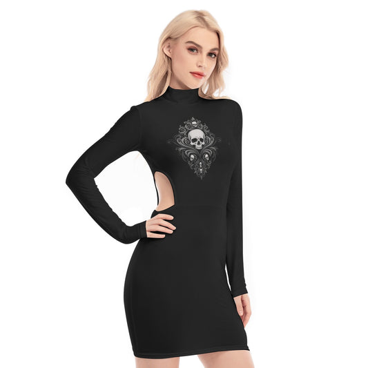 Dead Aristocrat Waist Hollow Hip Dress