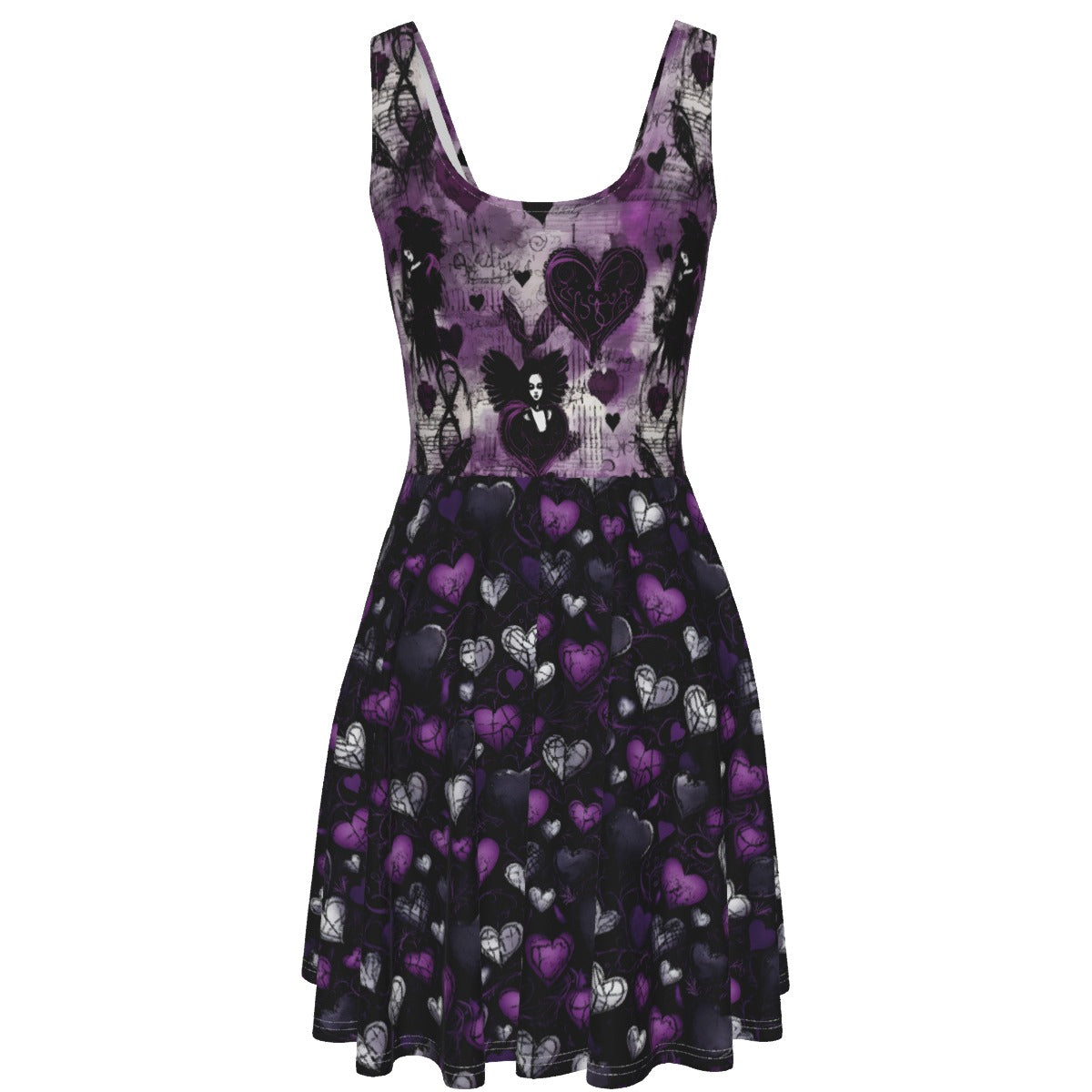 Purple Rain Tank Vest Dres