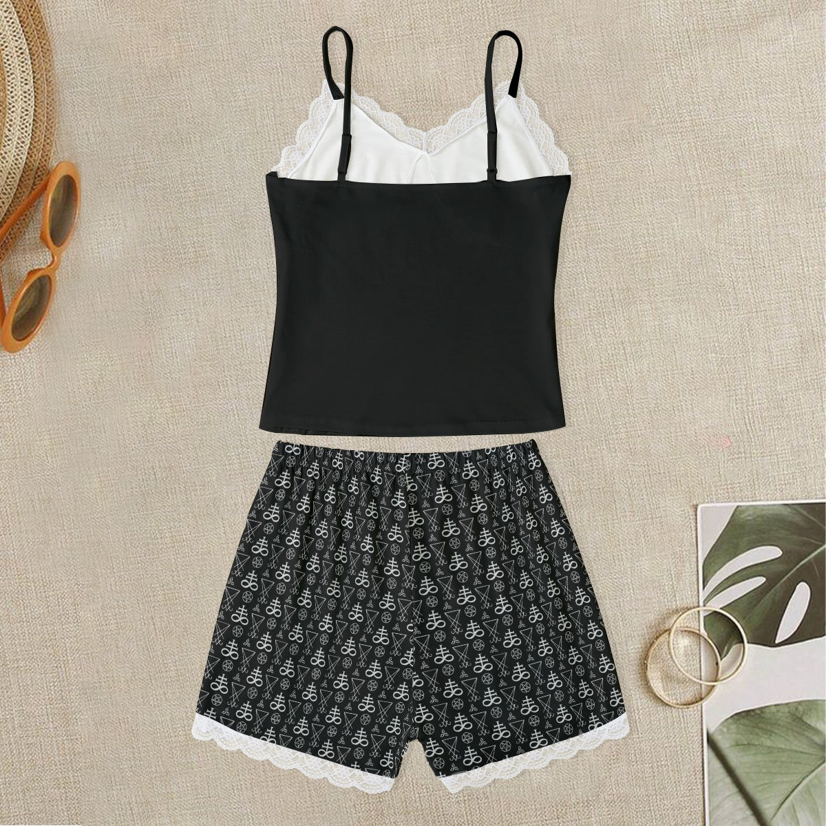 Maleficent Cami With Lace Edge