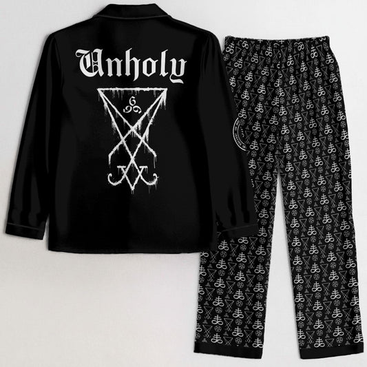 Unholy Women's Satin Pajama Set