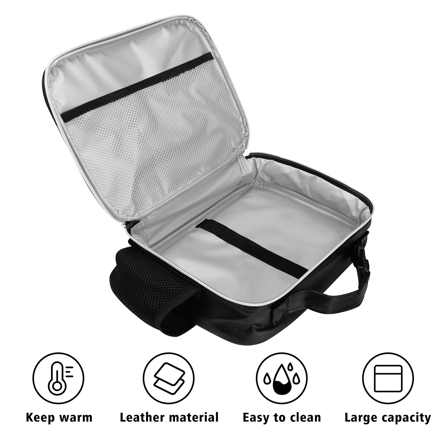 Human Organs Detachable Leather Gothic Lunch Bag