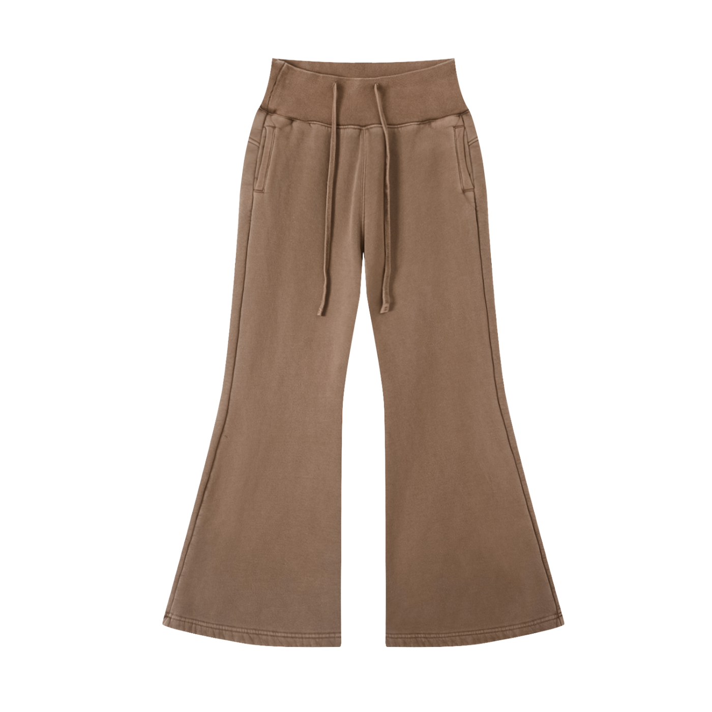 KovenKhaos Vintage Washed Flared Fleece Pants
