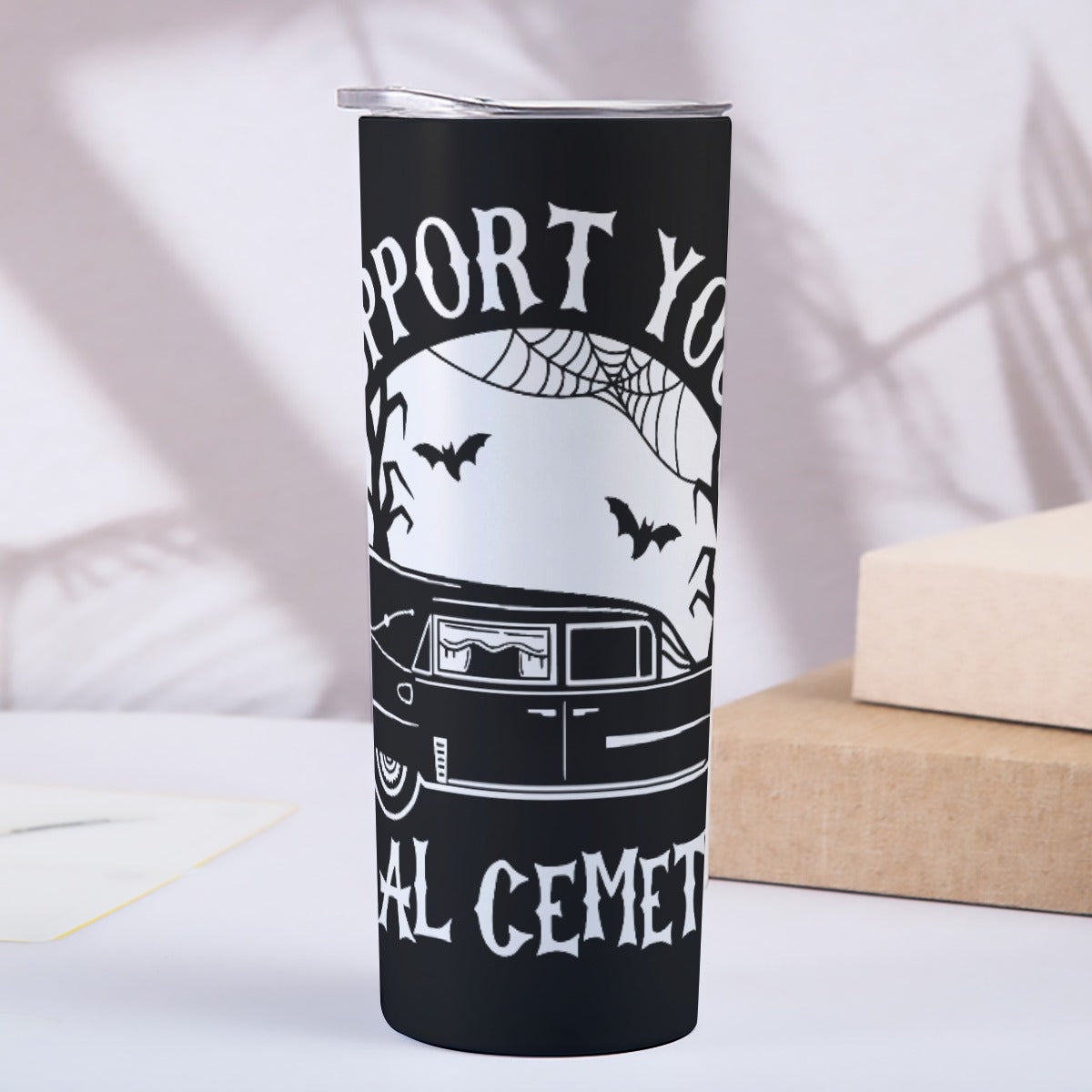 Casket Fresh - Stainless Steel 20oz Skinny Tumbler