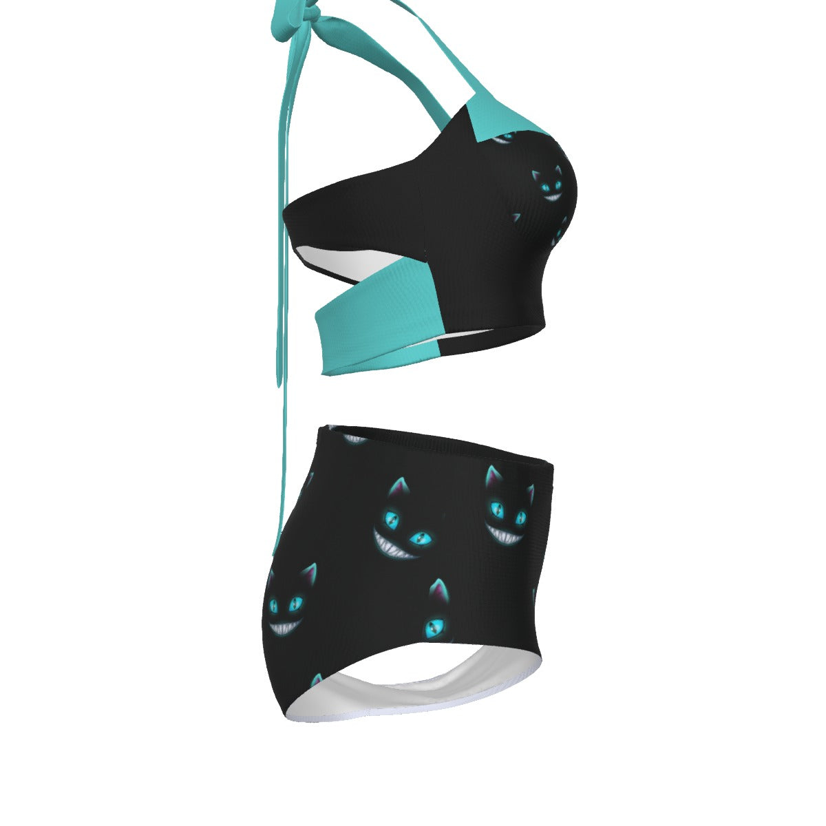 Madd Here Pinup Vintage Swimsuit Set