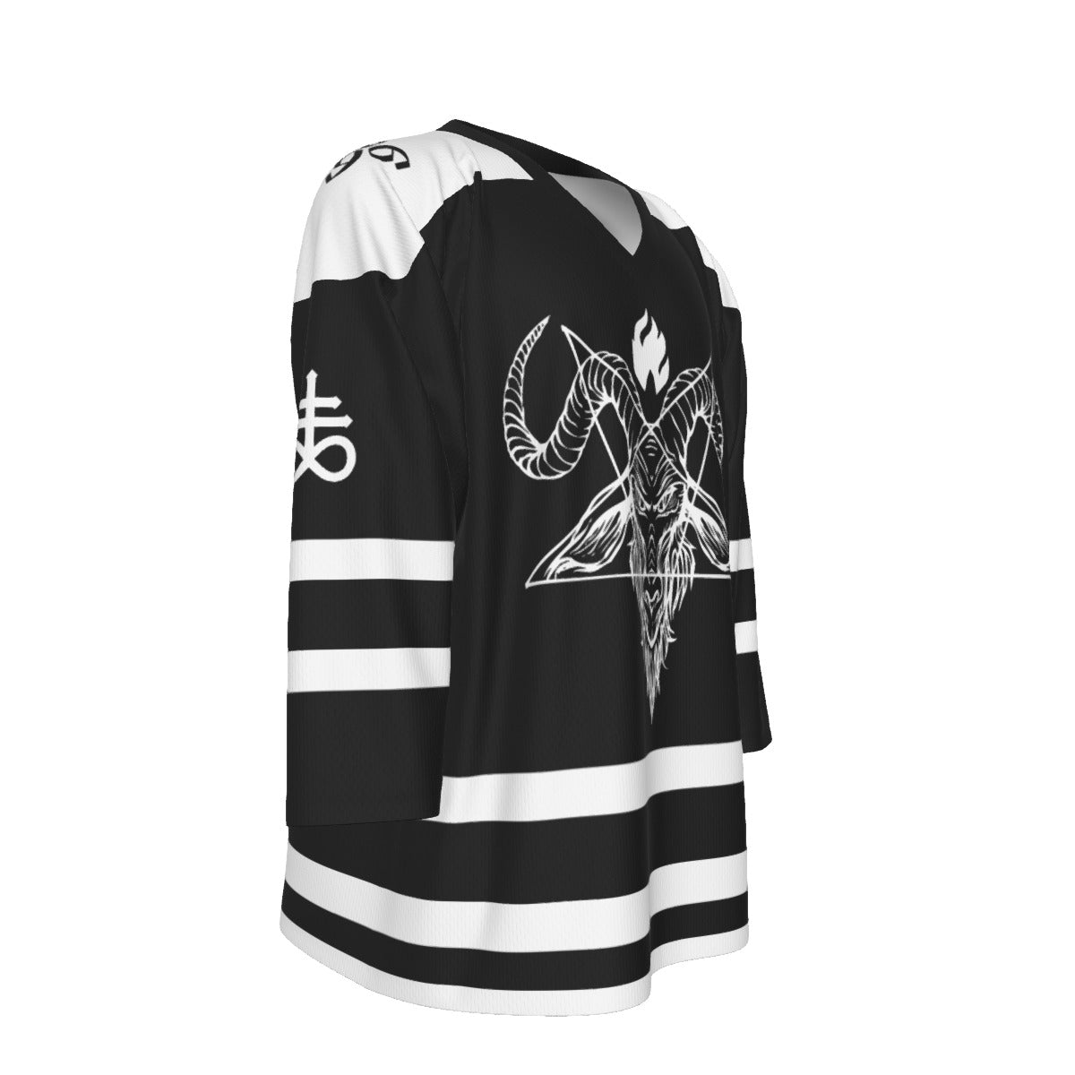 Gothicc Unisex V-neck Hockey Jersey