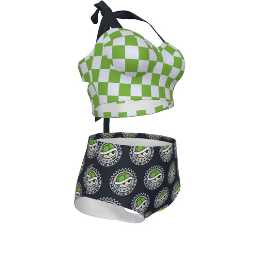 Grand Marshal Pinup Vintage Swimsuit Set