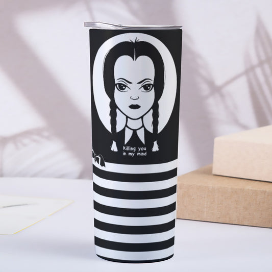 Black Wednesdays - Stainless Steel 20oz Skinny Tumbler