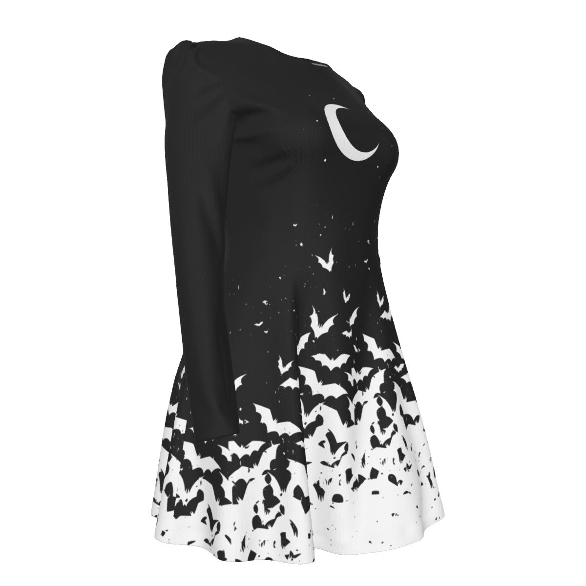 Midnight Dawn Pleated Dress