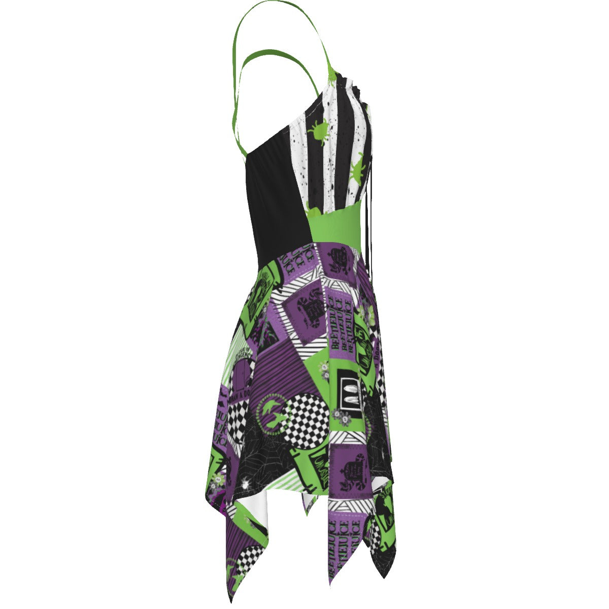 Strange & Unusual Sleeveless Slip Dress