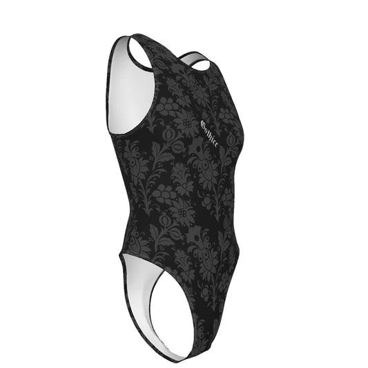Gothicc Flowers Tank Bodysuit