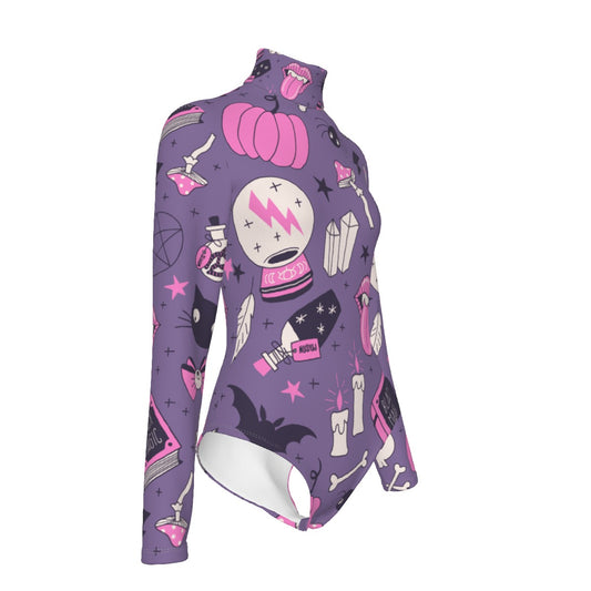Pastel Spooky Long Sleeve Bodysuit