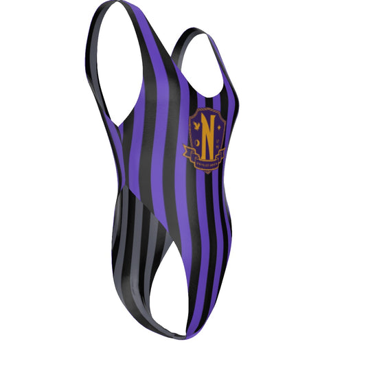 Nevermore Academy One-piece Reversable Swimsuit