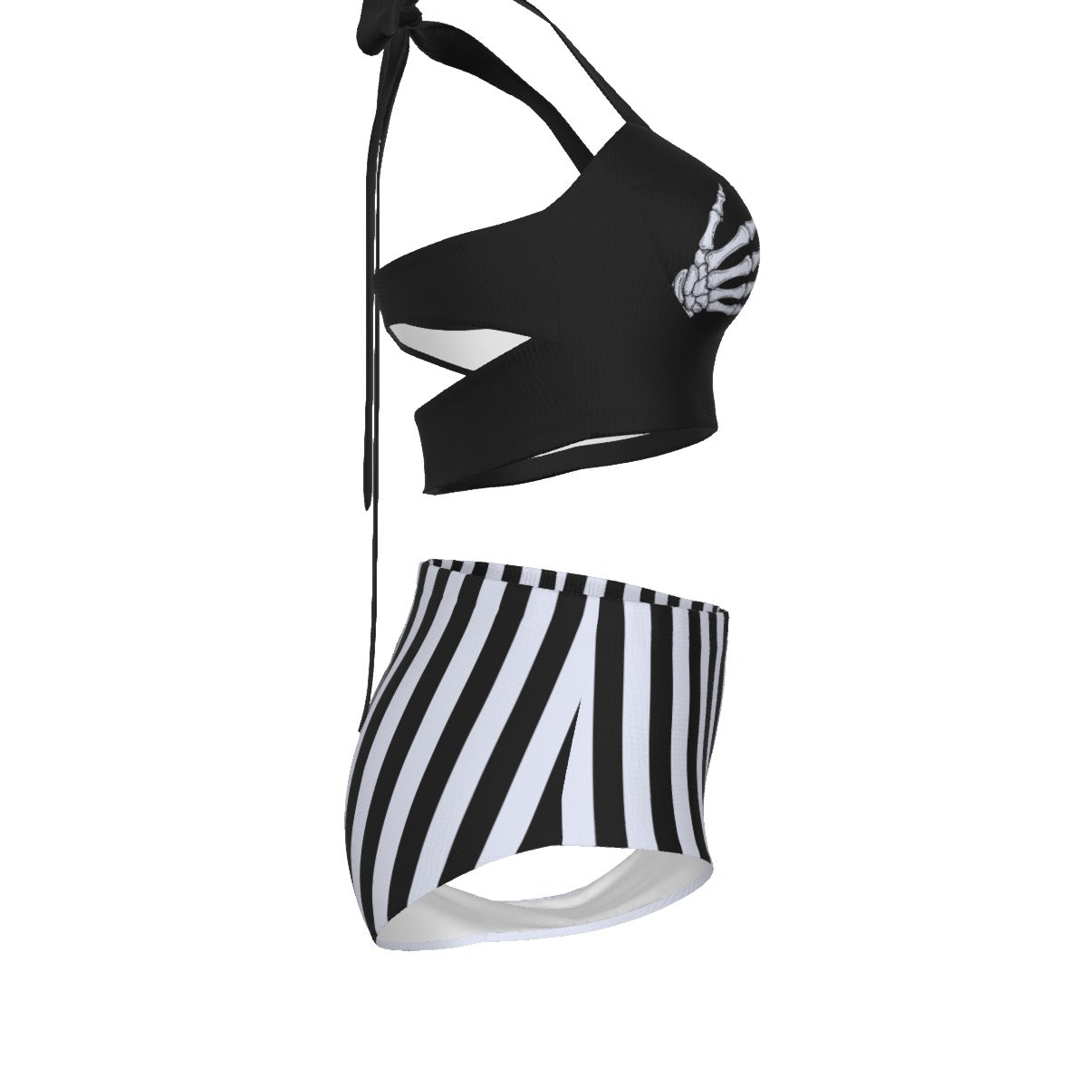 Handful of Love Pinup Vintage Swimsuit Set